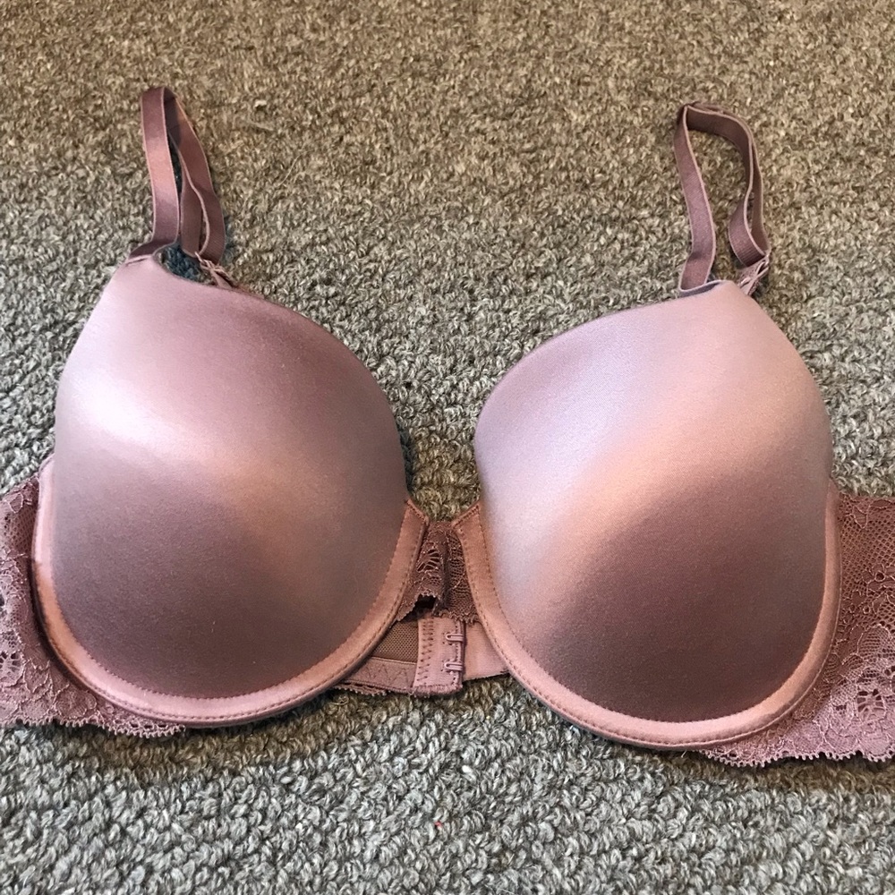 Light purple push-up bra